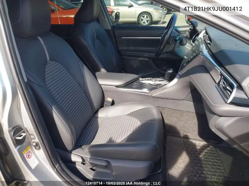 4T1B21HK9JU001412 2018 Toyota Camry Hybrid Se