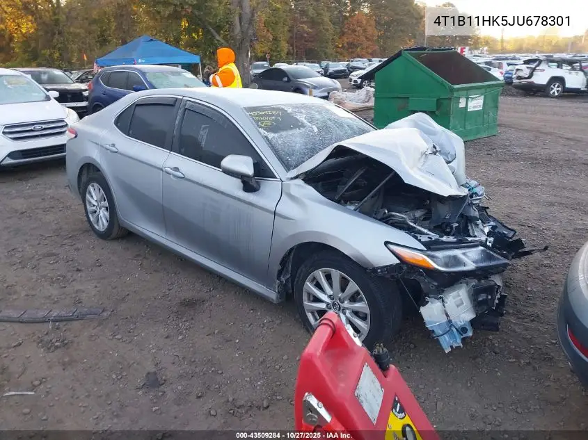 4T1B11HK5JU678301 2018 Toyota Camry Le