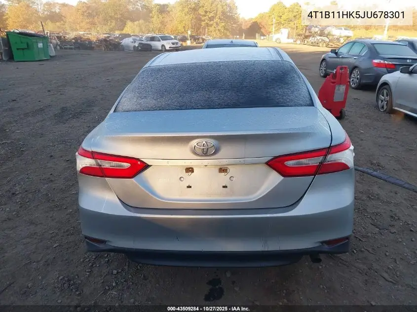 4T1B11HK5JU678301 2018 Toyota Camry Le