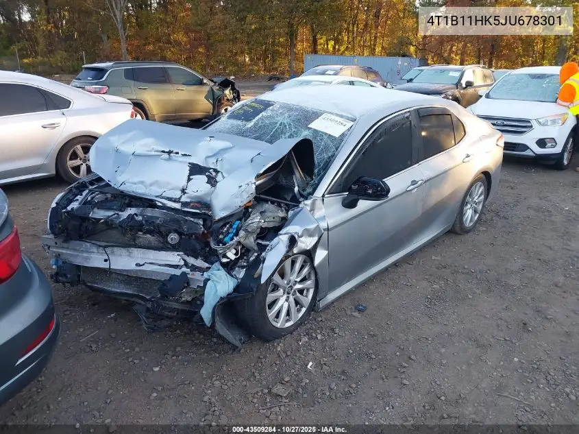 4T1B11HK5JU678301 2018 Toyota Camry Le
