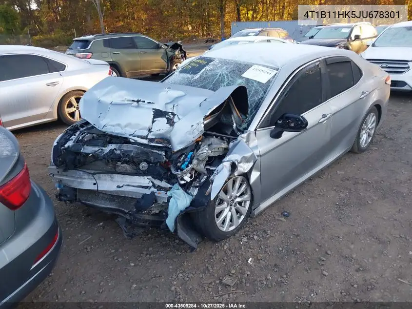 4T1B11HK5JU678301 2018 Toyota Camry Le