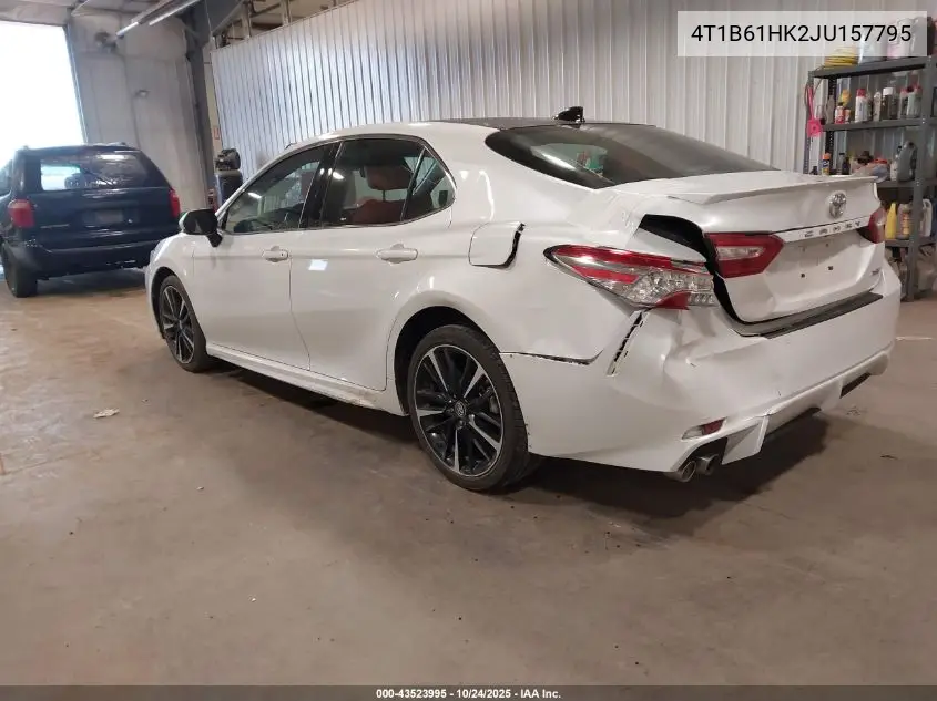 4T1B61HK2JU157795 2018 Toyota Camry Xse