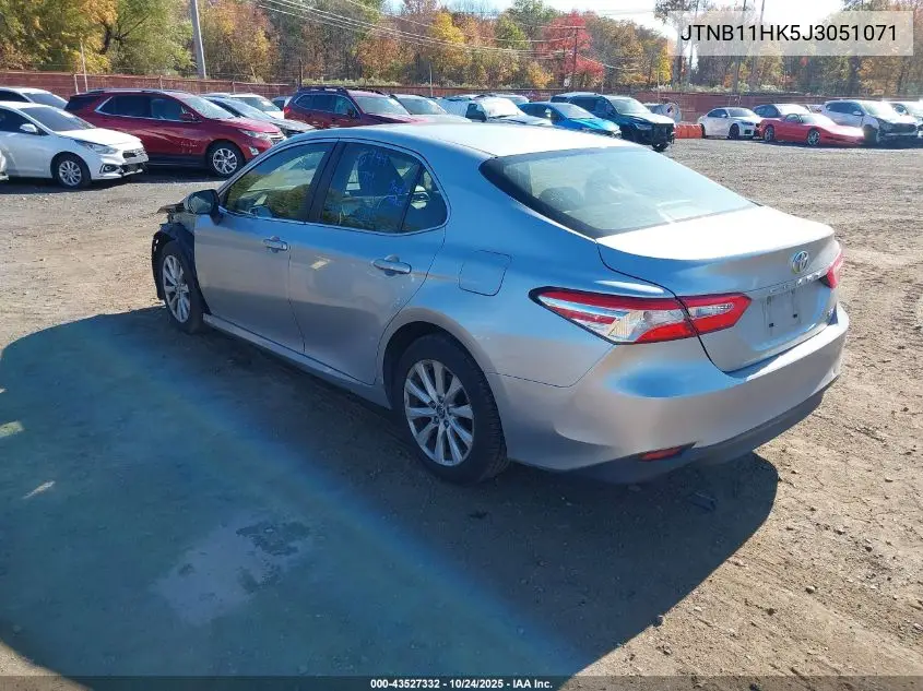 JTNB11HK5J3051071 2018 Toyota Camry Le