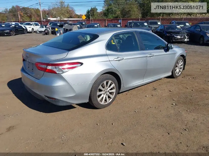 JTNB11HK5J3051071 2018 Toyota Camry Le