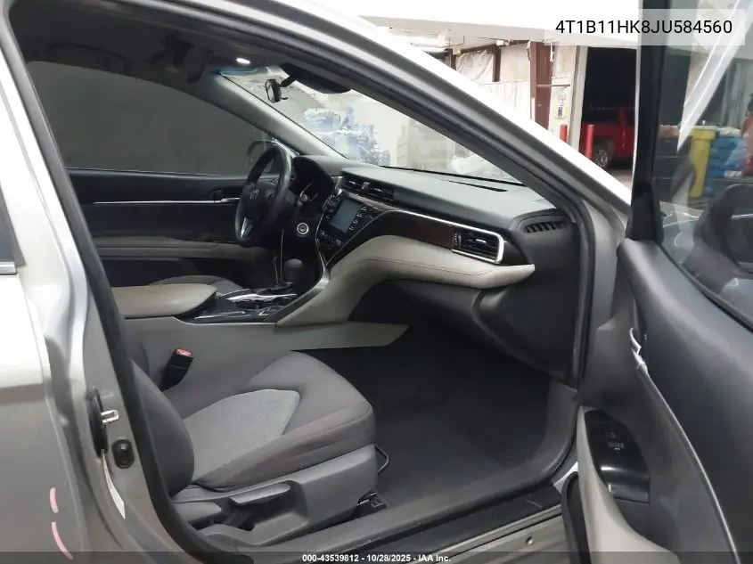 4T1B11HK8JU584560 2018 Toyota Camry Le