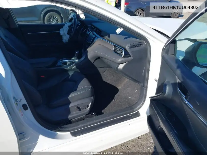 4T1B61HK1JU648021 2018 Toyota Camry Xse