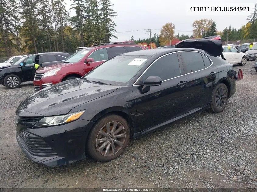 4T1B11HK1JU544921 2018 Toyota Camry Le