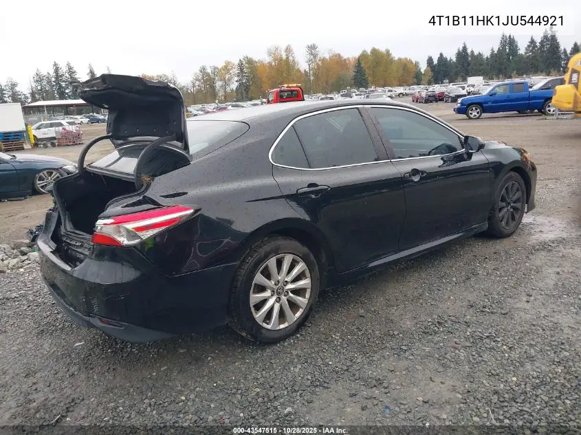 4T1B11HK1JU544921 2018 Toyota Camry Le