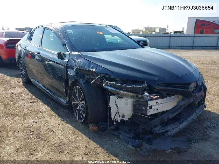 JTNB11HK9J3036654 2018 Toyota Camry Se