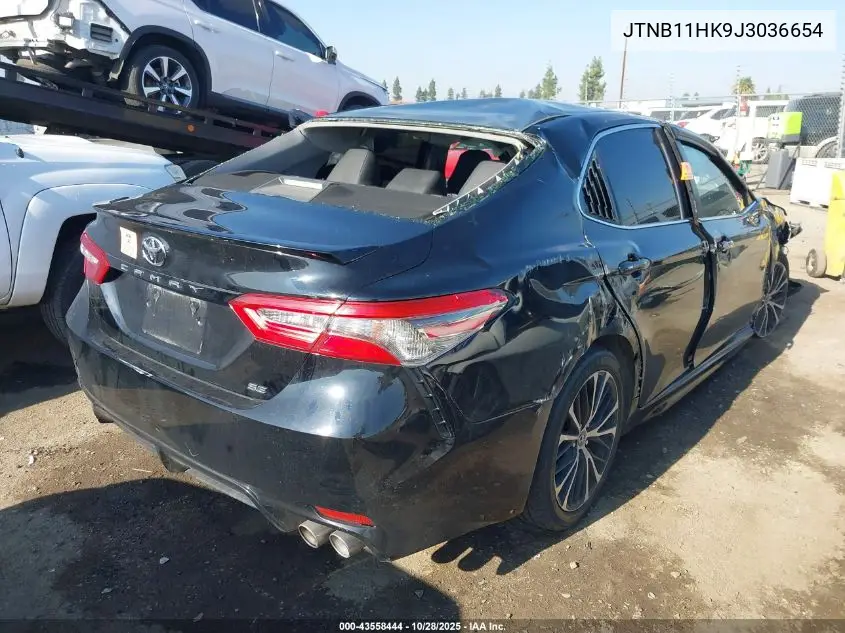 JTNB11HK9J3036654 2018 Toyota Camry Se