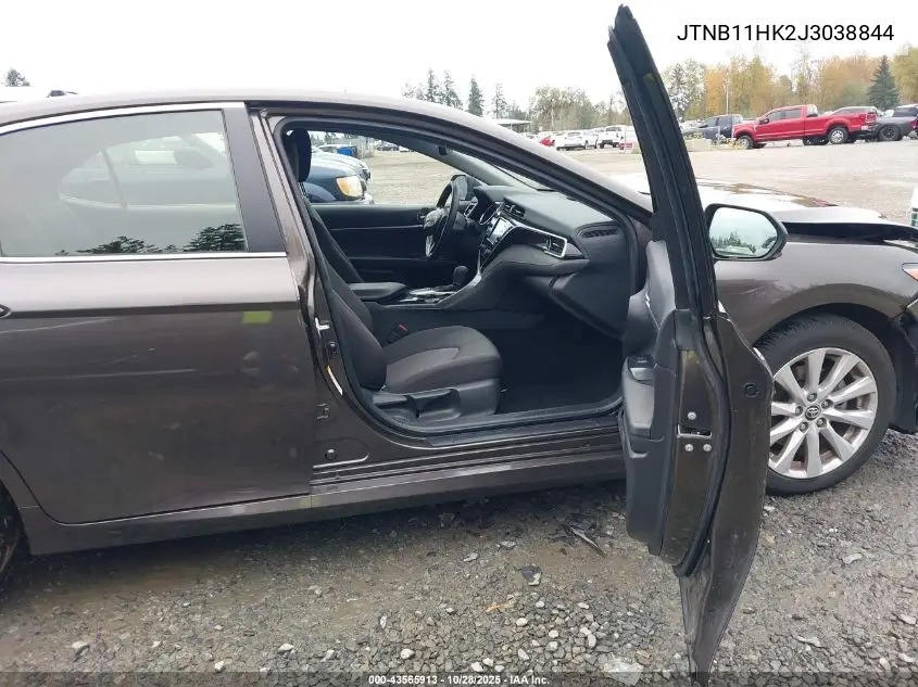 JTNB11HK2J3038844 2018 Toyota Camry Le