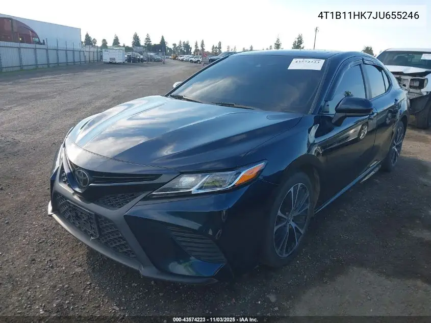 4T1B11HK7JU655246 2018 Toyota Camry Se