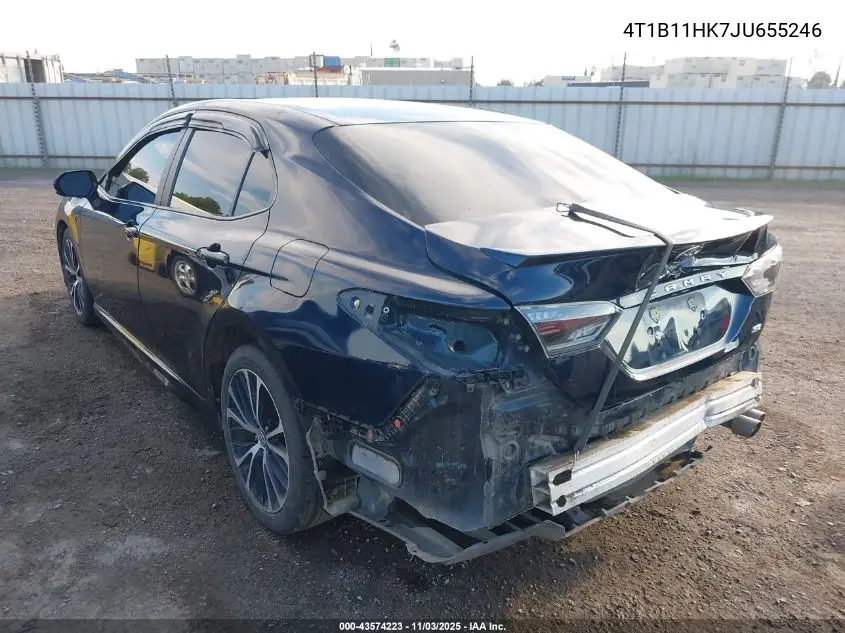 4T1B11HK7JU655246 2018 Toyota Camry Se