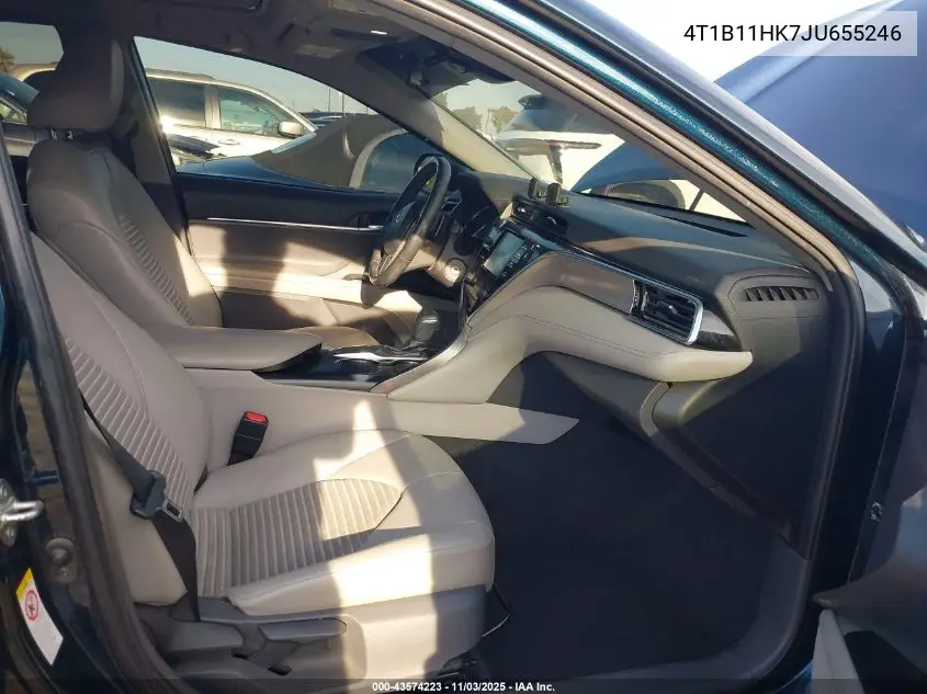 4T1B11HK7JU655246 2018 Toyota Camry Se