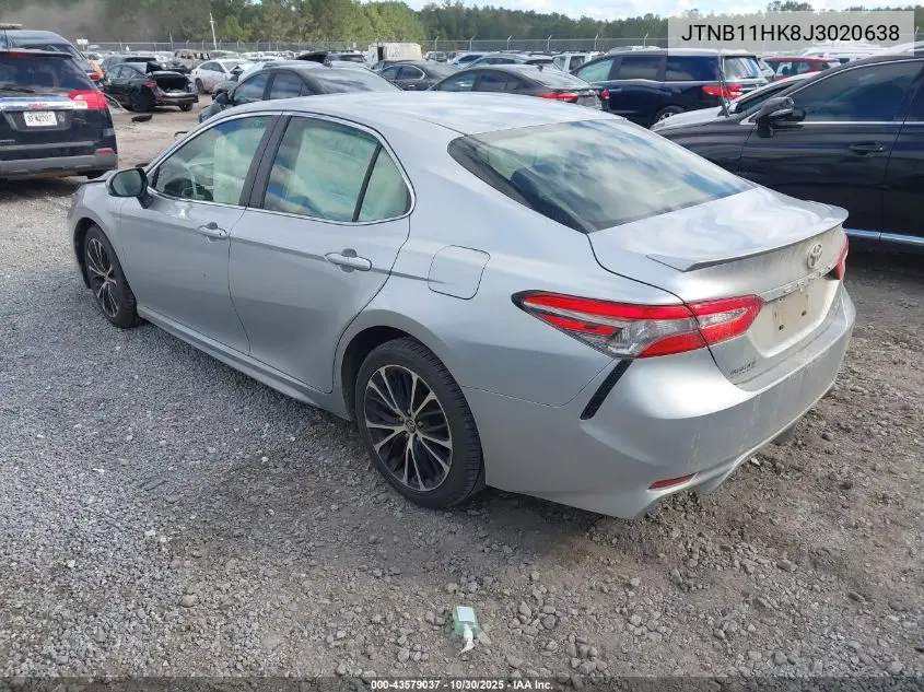 JTNB11HK8J3020638 2018 Toyota Camry Se
