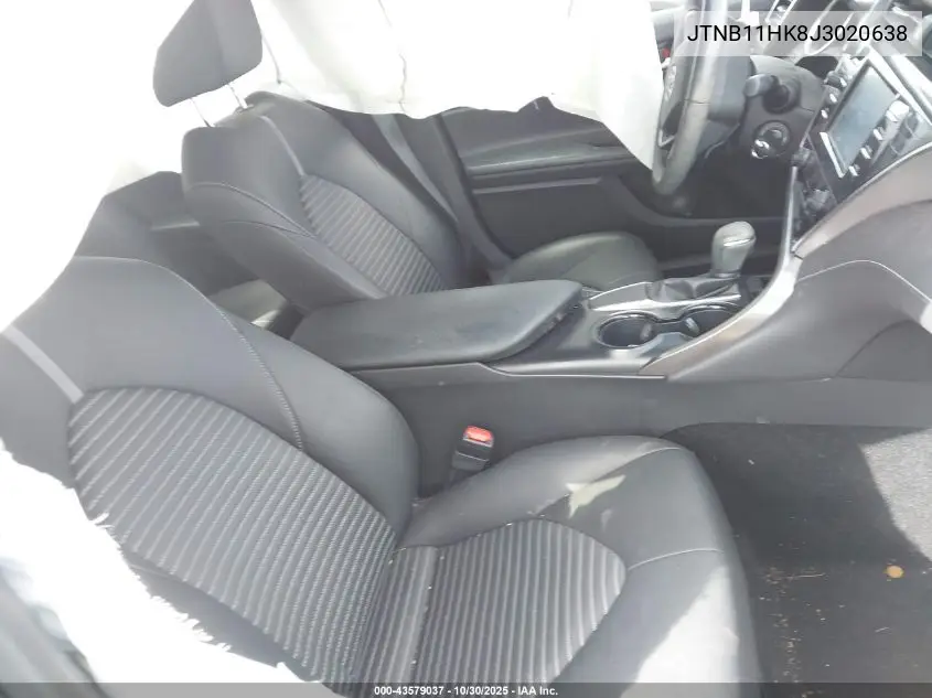 JTNB11HK8J3020638 2018 Toyota Camry Se