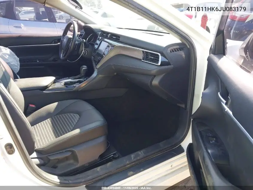 4T1B11HK6JU083179 2018 Toyota Camry Se