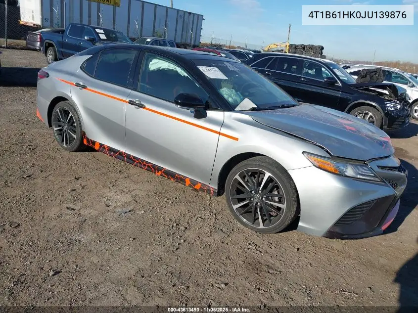 4T1B61HK0JU139876 2018 Toyota Camry Xse