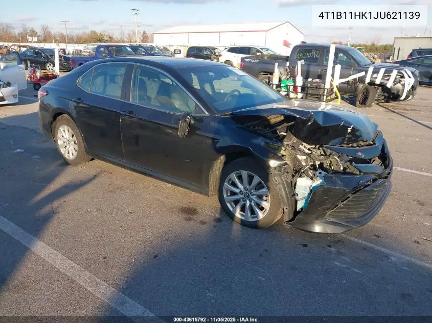 4T1B11HK1JU621139 2018 Toyota Camry Le