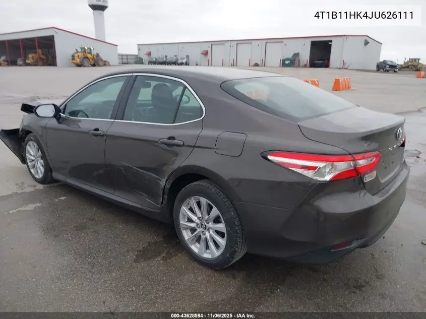 4T1B11HK4JU626111 2018 Toyota Camry Le