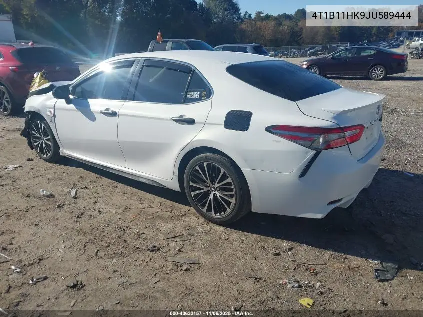 4T1B11HK9JU589444 2018 Toyota Camry Se