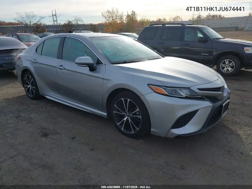 4T1B11HK1JU674441 2018 Toyota Camry Se