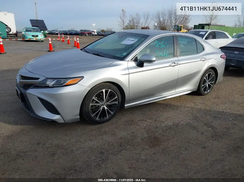4T1B11HK1JU674441 2018 Toyota Camry Se