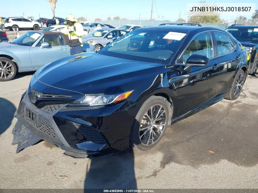 JTNB11HK5J3018507 2018 Toyota Camry Se