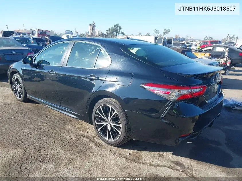 JTNB11HK5J3018507 2018 Toyota Camry Se