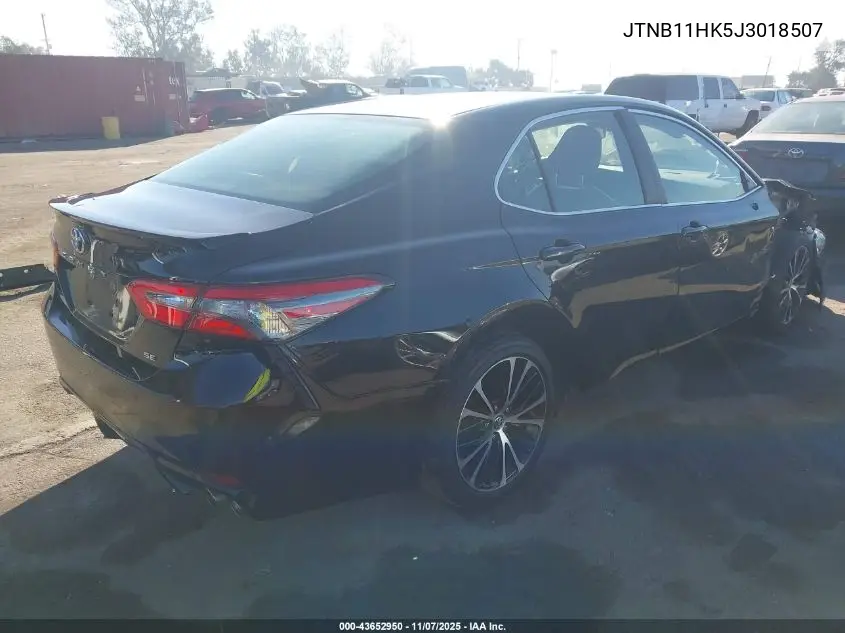 JTNB11HK5J3018507 2018 Toyota Camry Se