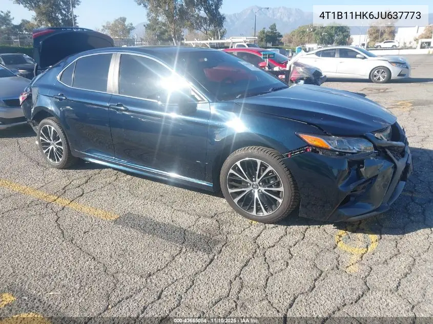 4T1B11HK6JU637773 2018 Toyota Camry Se