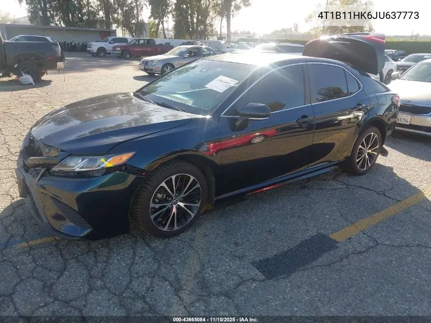4T1B11HK6JU637773 2018 Toyota Camry Se