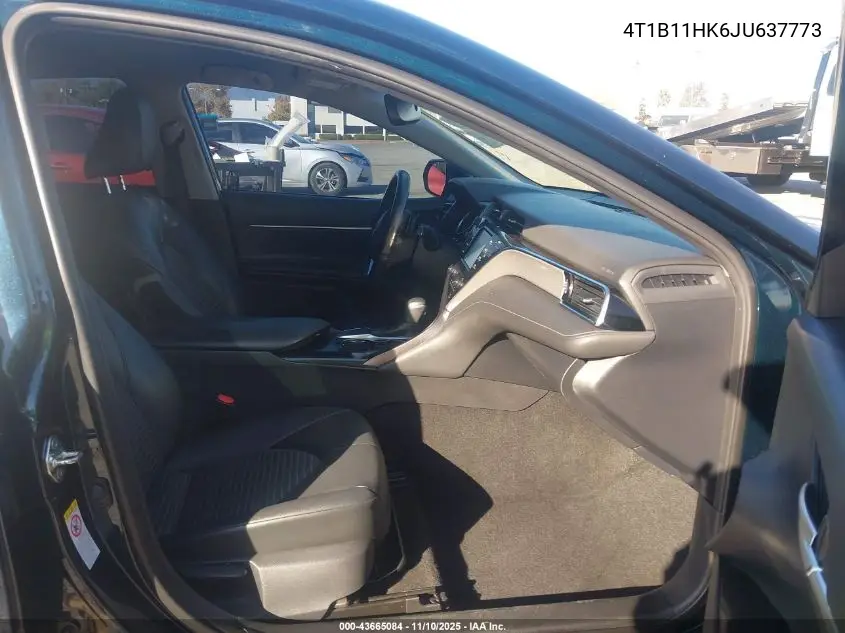 4T1B11HK6JU637773 2018 Toyota Camry Se