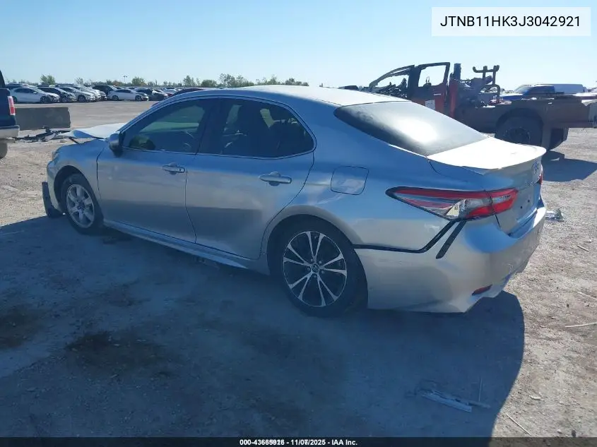 JTNB11HK3J3042921 2018 Toyota Camry Se
