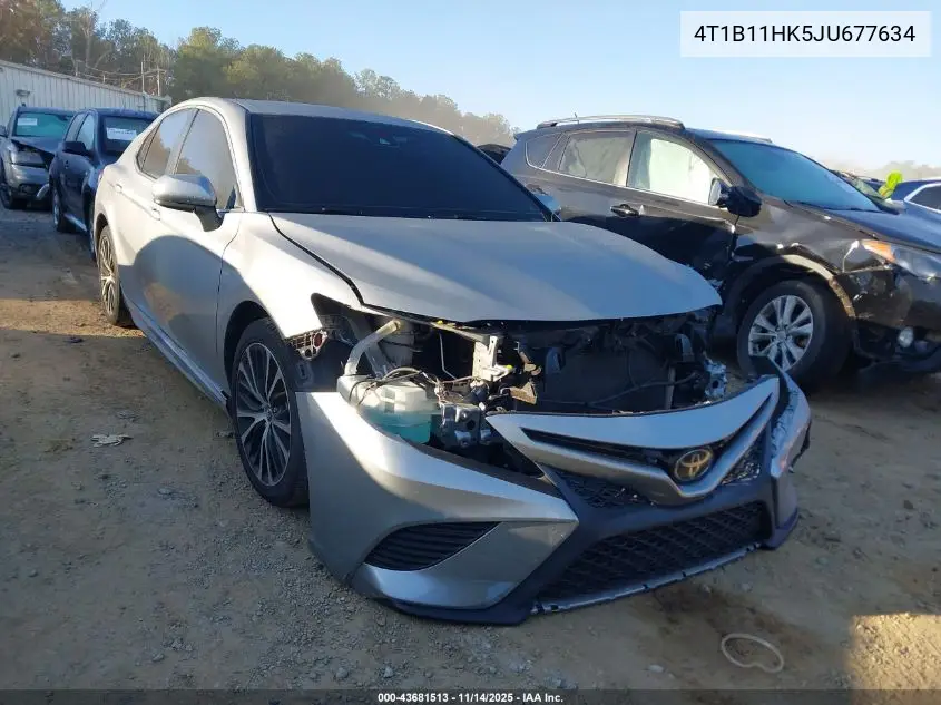 4T1B11HK5JU677634 2018 Toyota Camry Se
