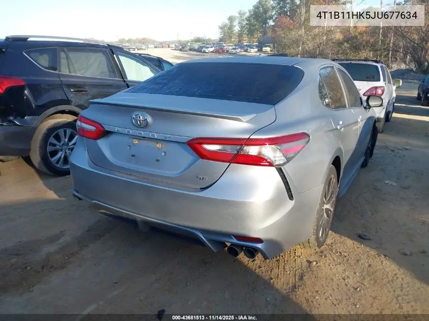 4T1B11HK5JU677634 2018 Toyota Camry Se