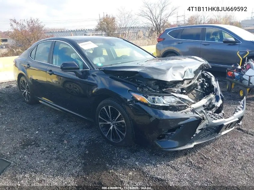 4T1B11HK8JU669592 2018 Toyota Camry Se