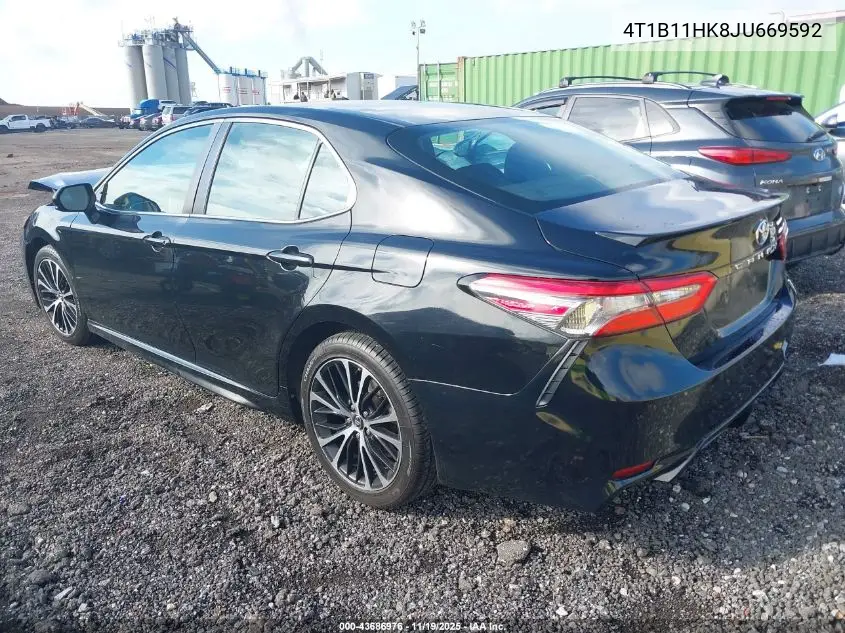 4T1B11HK8JU669592 2018 Toyota Camry Se