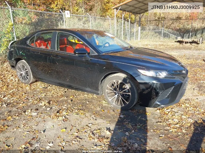 JTNB11HK0J3009925 2018 Toyota Camry Se