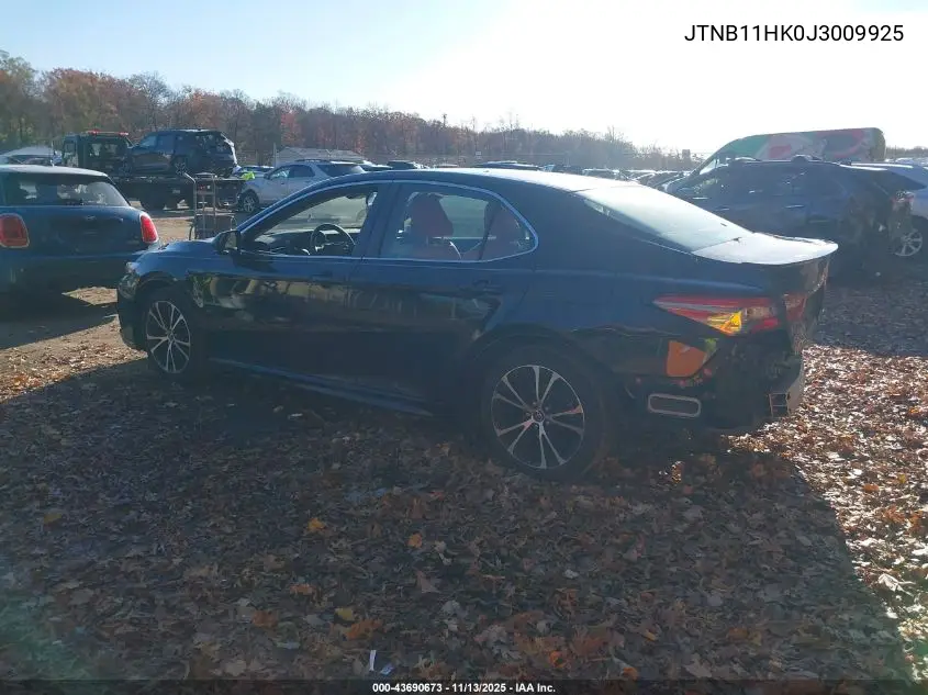 JTNB11HK0J3009925 2018 Toyota Camry Se