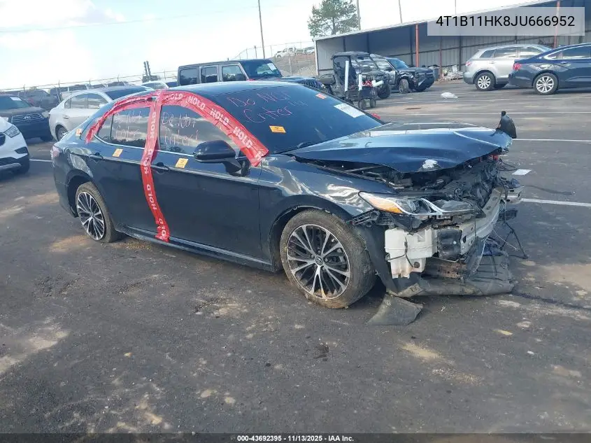 4T1B11HK8JU666952 2018 Toyota Camry Se