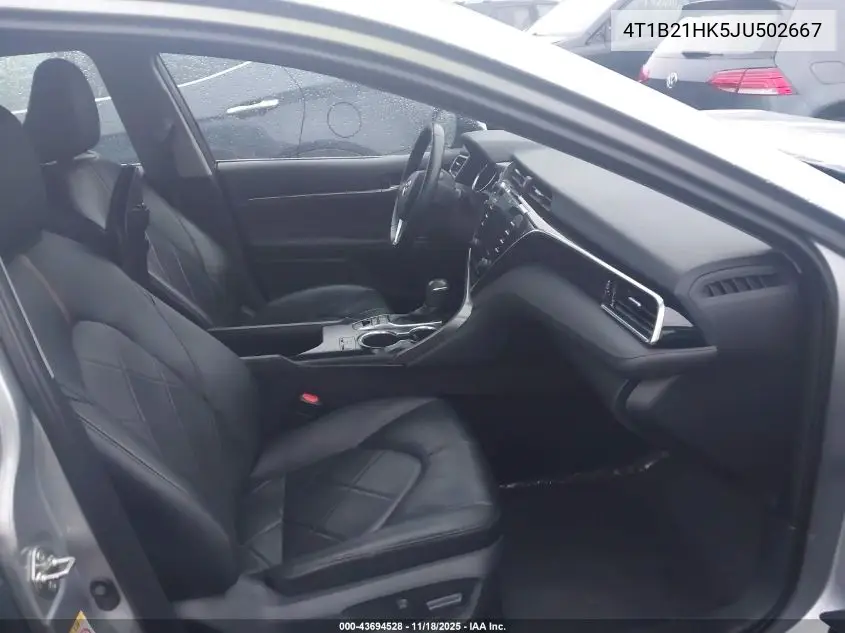 4T1B21HK5JU502667 2018 Toyota Camry Hybrid Xle