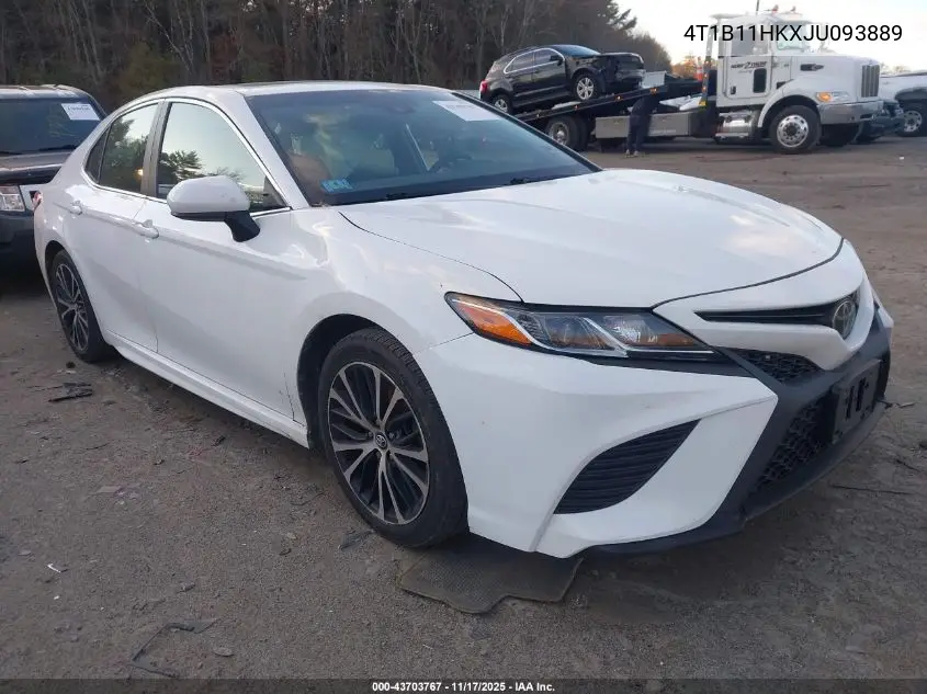 4T1B11HKXJU093889 2018 Toyota Camry Se