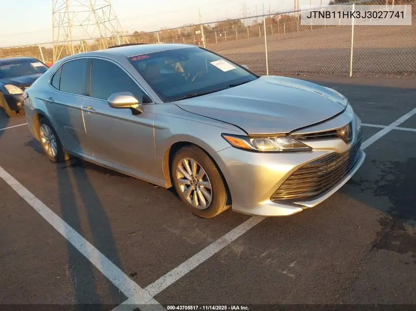 JTNB11HK3J3027741 2018 Toyota Camry Le