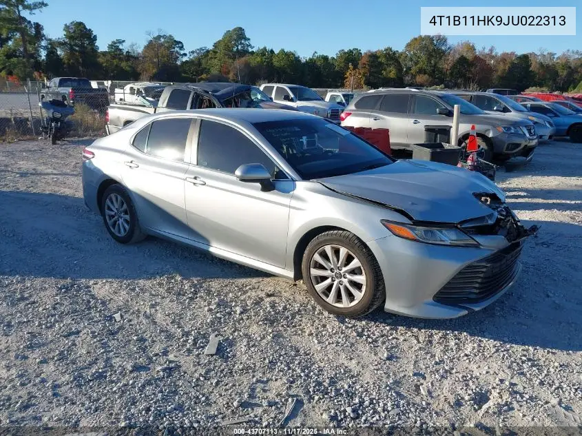 4T1B11HK9JU022313 2018 Toyota Camry Le