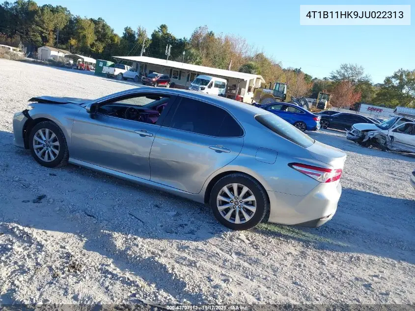 4T1B11HK9JU022313 2018 Toyota Camry Le