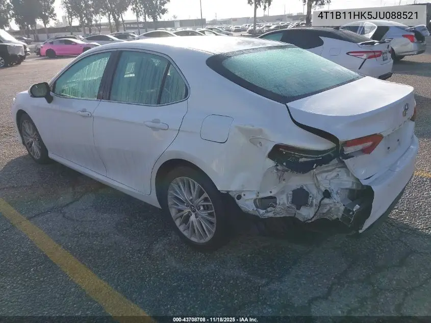 4T1B11HK5JU088521 2018 Toyota Camry Xle