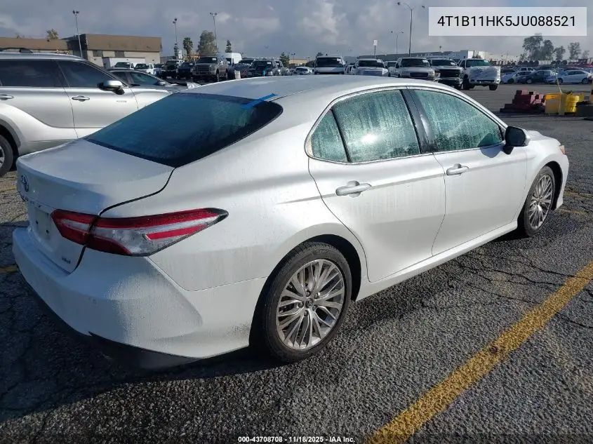 4T1B11HK5JU088521 2018 Toyota Camry Xle
