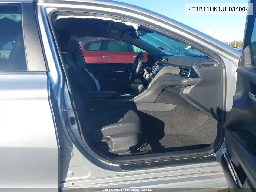 4T1B11HK1JU034004 2018 Toyota Camry Se