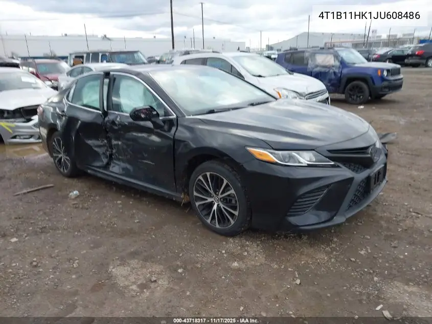 4T1B11HK1JU608486 2018 Toyota Camry Se